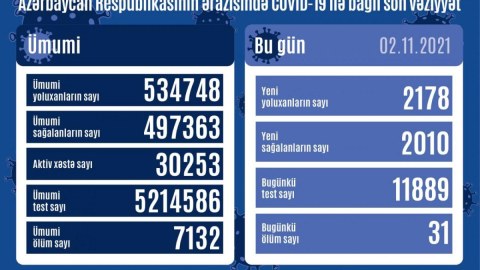 Yoluxma artdı - Daha 31 nəfər öldü