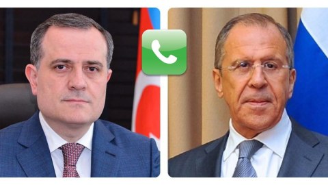 Ceyhun Bayramov Lavrovla DANIŞDI
