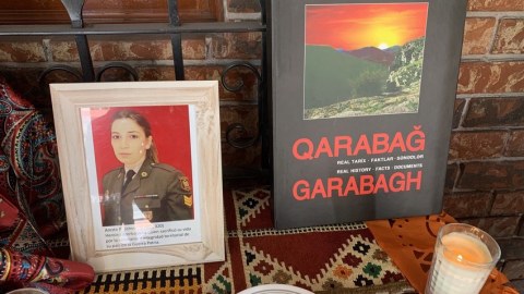 Meksikada Şəhid Arəstənin xatirə guşəsi - FOTOLAR
