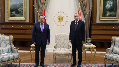 Ərdoğan Türk Şurasının Baş katibini qəbul etdi