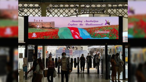 Sidney metrosunda Zəfər Günü 