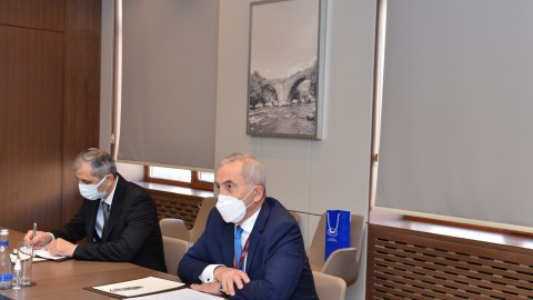 XİN-də QDİƏT-lə əməkdaşlıq müzakirəsi - FOTO