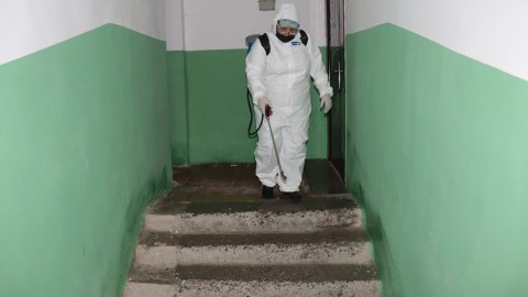 Naftalanda dezinfeksiya işləri davam etdirilir