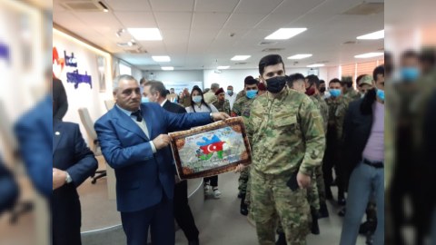 Bakı Sağlamlıq Mərkəzində Zəfər Günü tədbiri