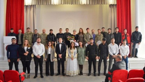 Kooperasiya Universitetində Zəfər Günü - FOTO