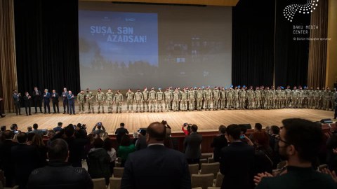 “Şuşa, sən azadsan!” və “Biz” filmləri təqdim edildi