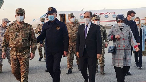 Hulusi Akar Bakıdadır - FOTO
