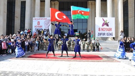 Goranboyda  Zəfər Günü tədbiri  - FOTOLAR
