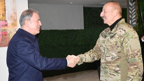 İlham Əliyev Türkiyə səfirini Şuşada qəbul etdi - FOTOLAR - YENİLƏNİB