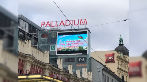 Çexiyadə Zəfər Günü aksiyası