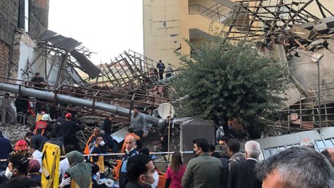 Türkiyədəki bina uçqununa görə 4 nəfər SAXLANILDI