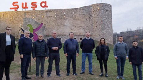 Britaniyalı deputat Şuşaya səfər etdi - FOTO