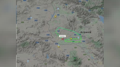 Ermənistanın dronu Türkiyə ilə SƏRHƏDDƏ