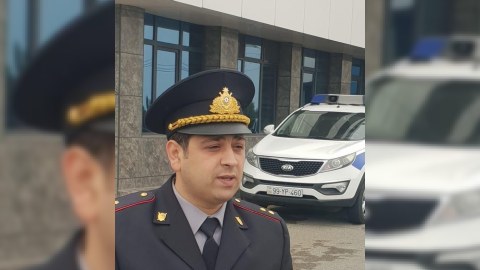 Polisə xəsarət yetirən sürücü HƏBS EDİLDİ