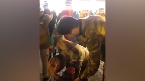 Zəfər Günü VİDEOSU yayılan əsalı şəxs qazi deyilmiş
