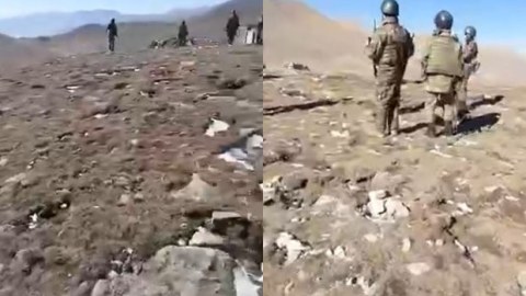 Hərbçilərimiz Zəngəzurda erməniləri öz postundan belə çıxardı - VİDEO