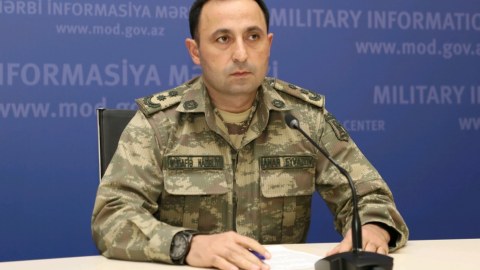 Müdafiə Nazirliyi Ermənistanın təxribatları ilə bağlı birifinq keçirib - VİDEO