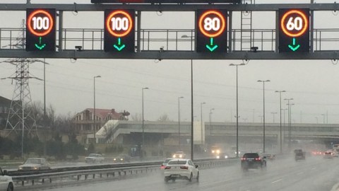 Əsas yollarda sürət həddi endirildi