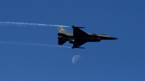 Yunanıstanda F-16 qəzası