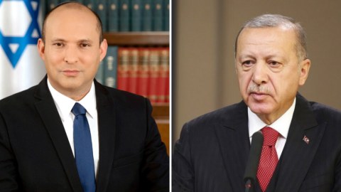Ərdoğan İsrailin baş naziri ilə də DANIŞDI