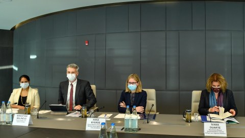 Mikayıl Cabbarov Dünya Bankının vitse-prezidenti ilə görüşdü