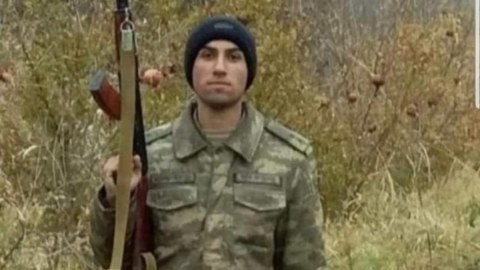 Şəhid leytenantın cənazəsi Naxçıvana yola salındı - FOTO
