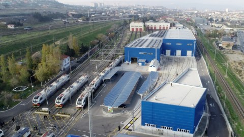 Biləcəri lokomotiv deposunda günəş enerjisindən istifadə ediləcək