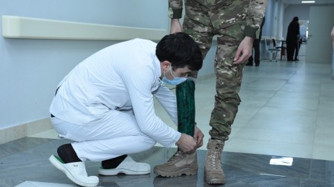 160 qazi son nəsil protezlə təmin edilib