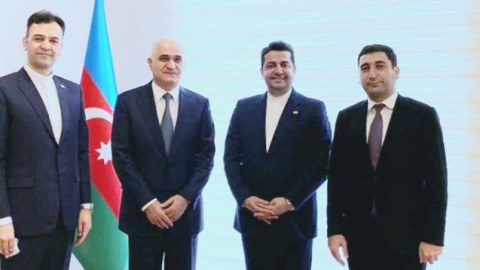 Şahin Mustafayev İran səfiri ilə görüşdü