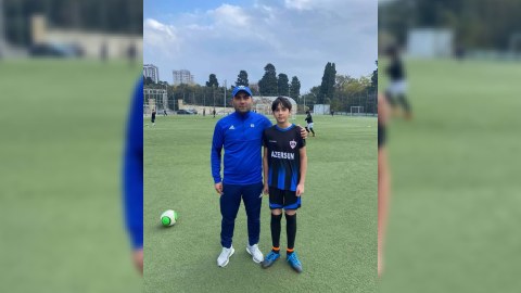 Polad Həşimovun oğlu bu futbol klubunda oynayır - FOTO