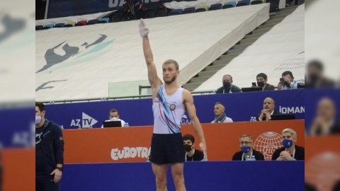 Gimnastımız gümüşü götürdü