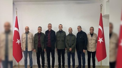 7 türk azad edildi