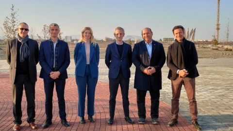 Fransa səfiri Ağdama GETDİ