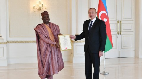 Dövlət başçısı nigeriyalı səfiri qəbul etdi - YENİLƏNİB