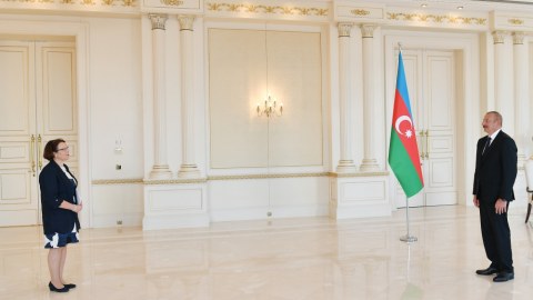 İlham Əliyev finlandiyalı səfiri qəbul etdi - FOTO