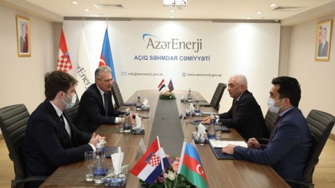 Baba Rzayev Xorvatiya səfiri ilə görüşüb