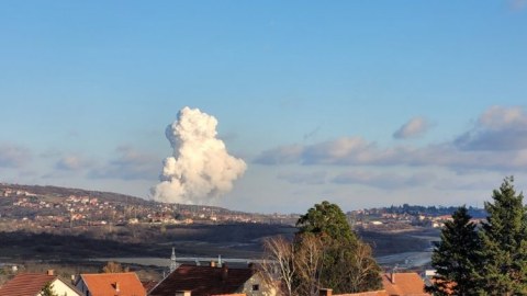 Raket zavodunda PARTLAYIŞ