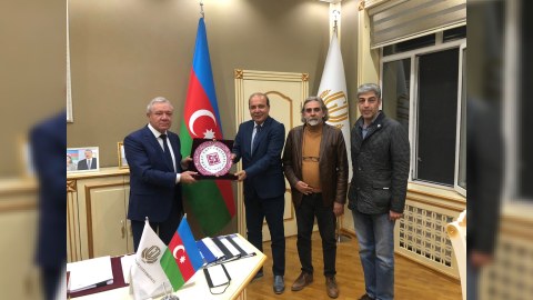 Türkiyəli nümayəndələr Gəncədə 