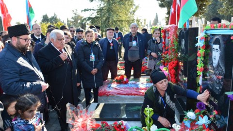 Vətən müharibəsi şəhidi Elnur Məmmədov anılıb