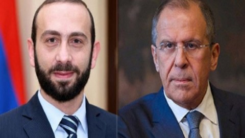 Lavrov və Mirzoyan arasında telefon danışığı