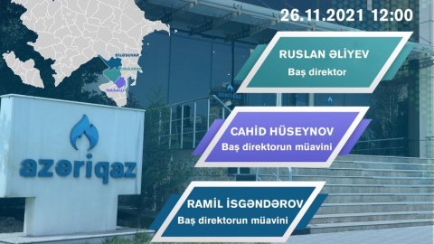 “Azəriqaz” vətəndaş qəbulu keçirəcək