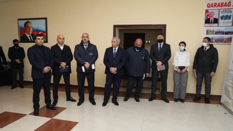 "Azəriqaz" rəhbərliyi Yevlaxda - FOTO
