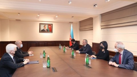 Samir Nuriyev Putinin xüsusi nümayəndəsi ilə görüşüb - FOTO