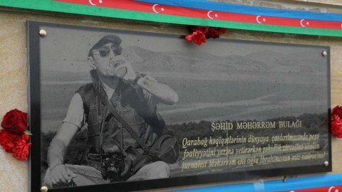 Şəhid jurnalistin xatirə bulağının AÇILIŞI