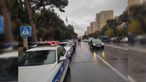 Bakıda Vətən müharibəsi qazilərinin avtoyürüşü keçirilib - FOTOLAR