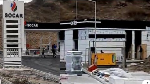 SOCAR Gorus-Qafan yolunda yanacaqdoldurma məntəqəsi TİKDİ - VİDEO  