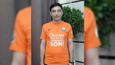 Nazir qadınlarla bağlı aksiyaya qoşuldu - FOTO