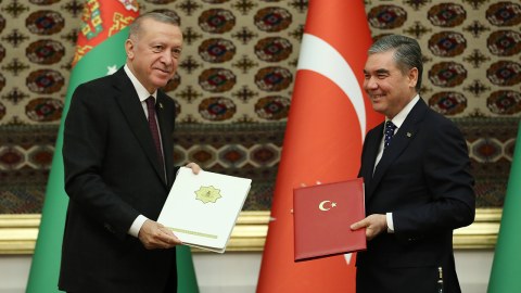 Türkiyə ilə Türkmənistan arasında 8 müqavilə İMZALANDI