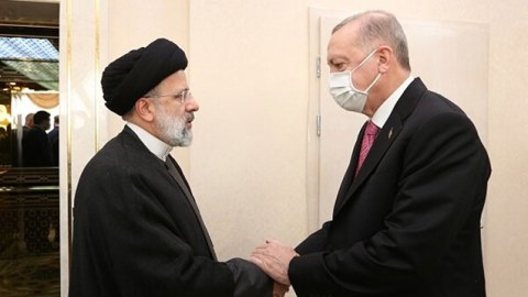 Ərdoğan və Rəisi Azərbaycanı MÜZAKİRƏ ETDİ