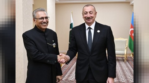 Pakistan prezidenti İlham Əliyevi təbrik etdi
